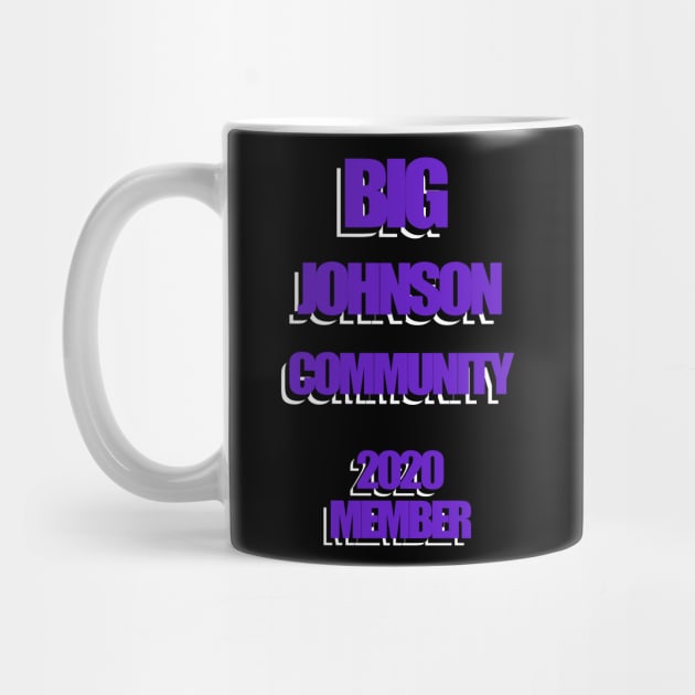 Big Johnson Community - Purple Text by iskybibblle